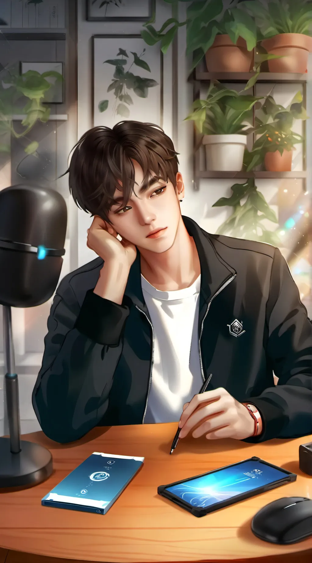 ai character: Zack background