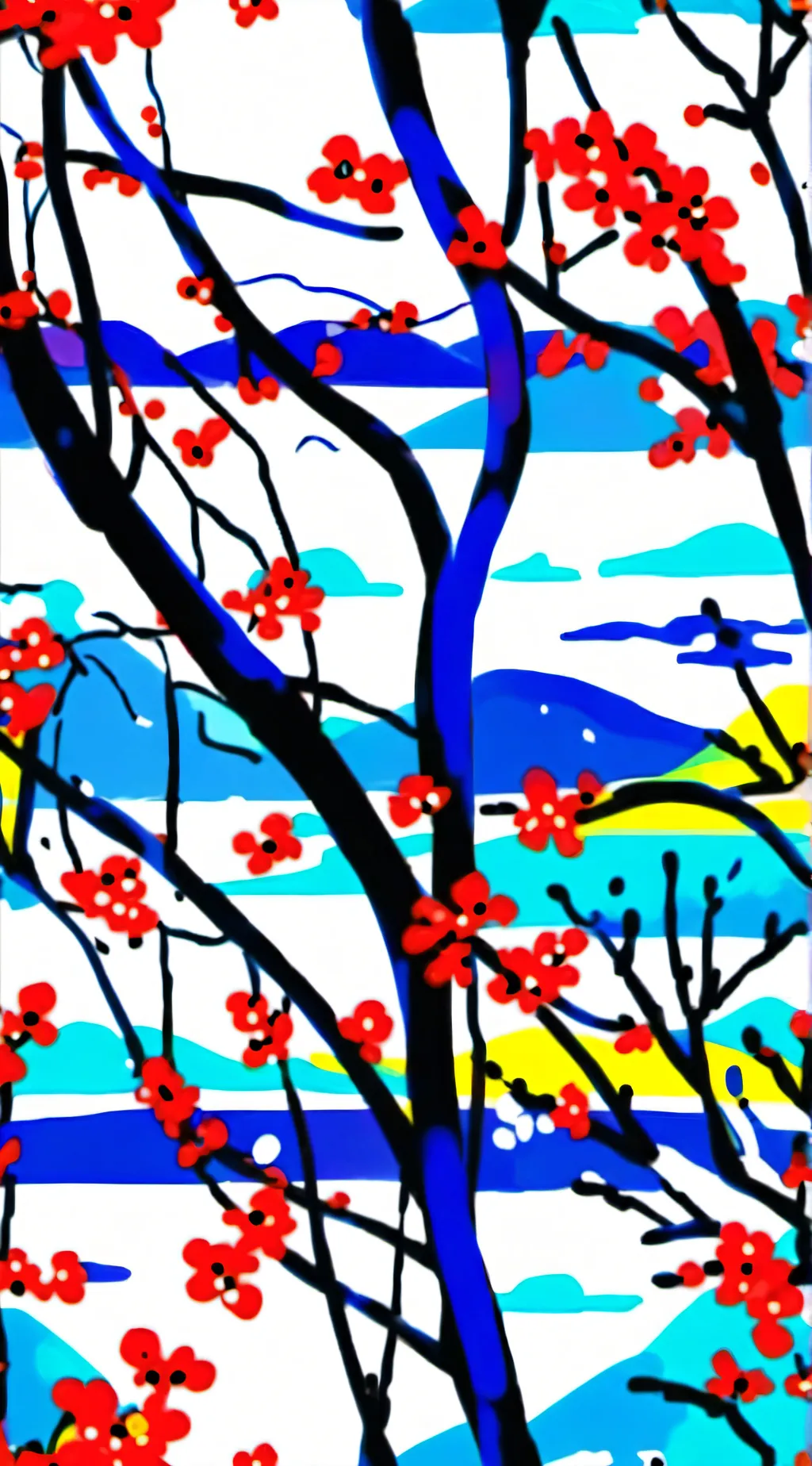 ai character: rainbow friends!  background