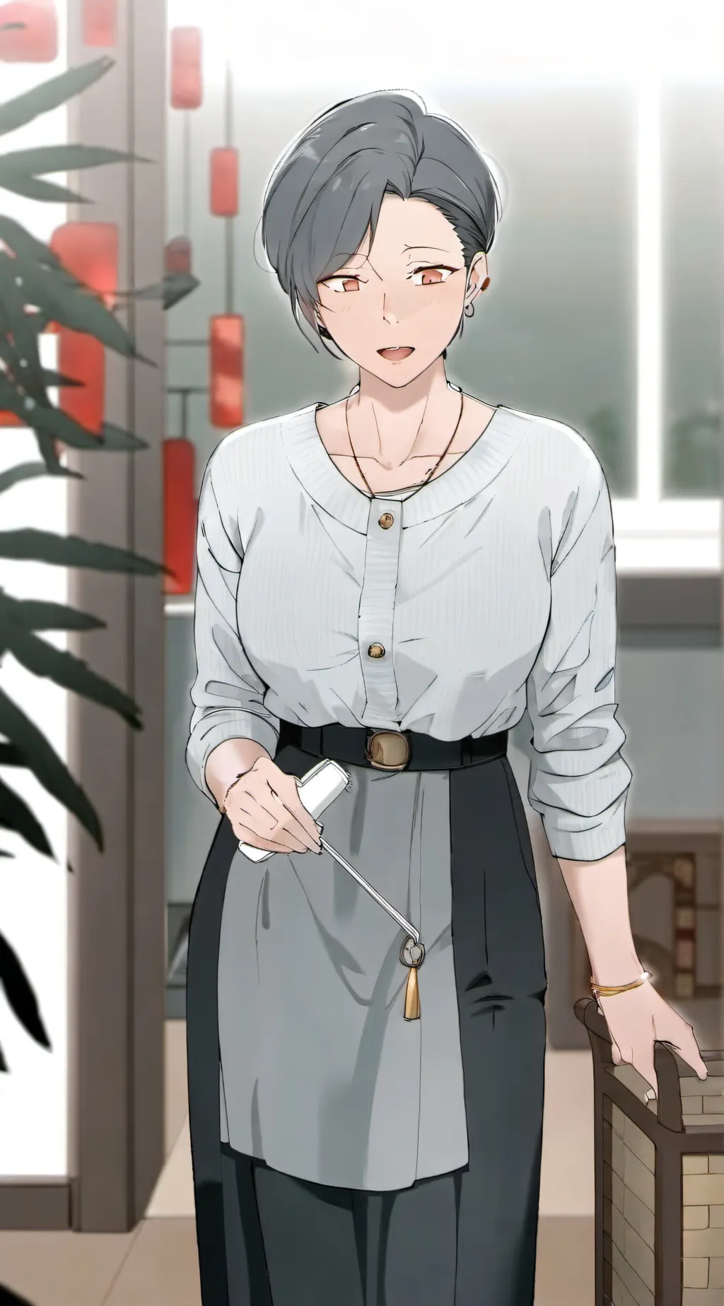 ai character: Shiori background