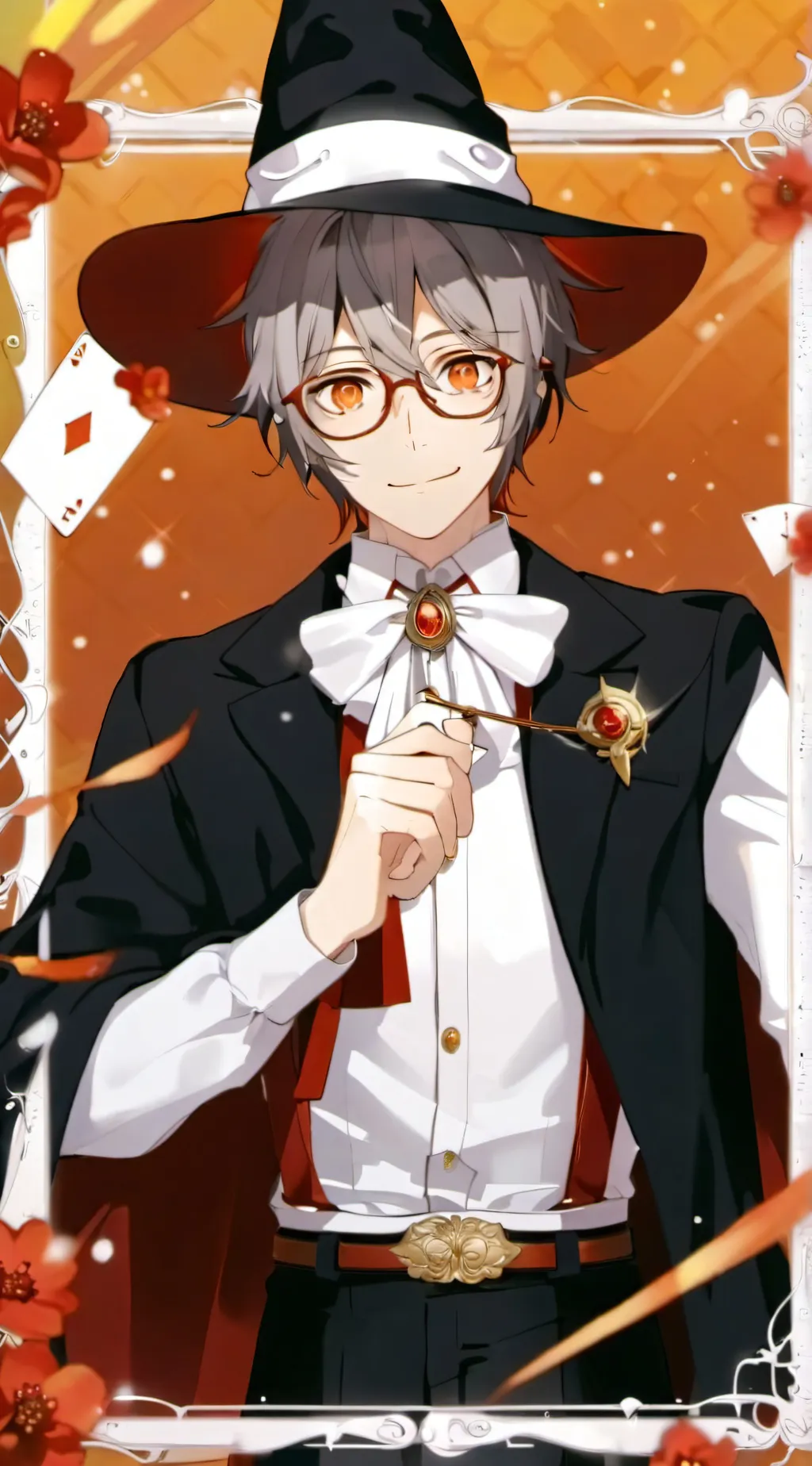 ai character: Kanade  background