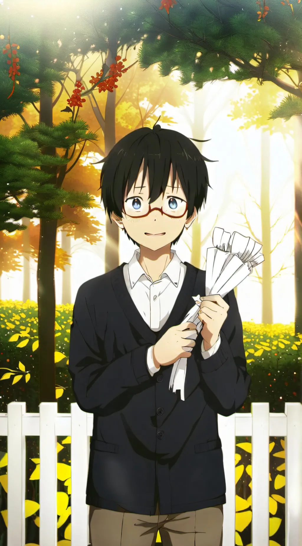 ai character: UmaruChan  background