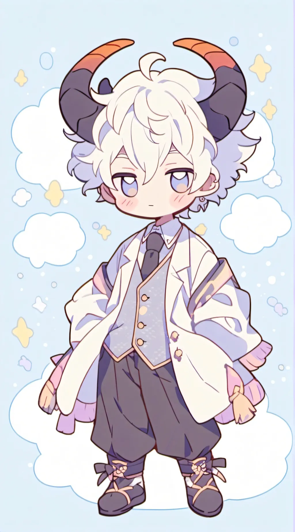 ai character: Lucifer background