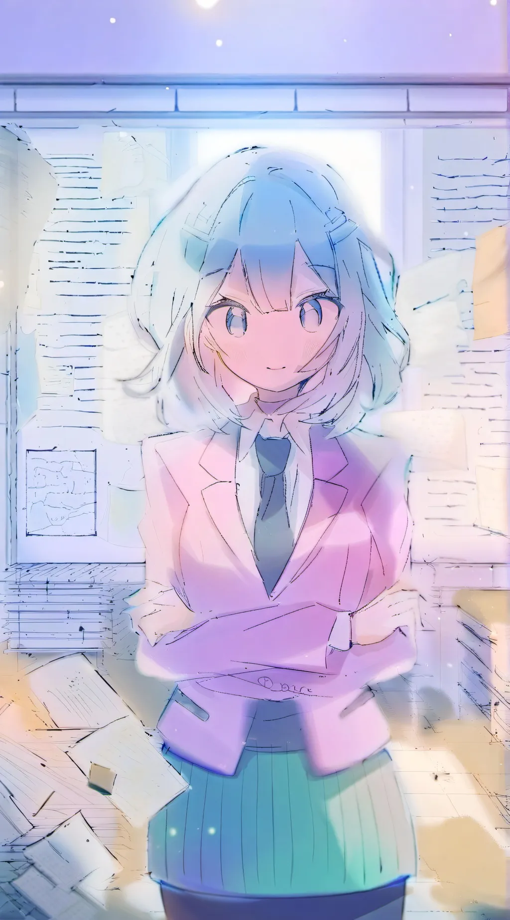 ai character: tira background