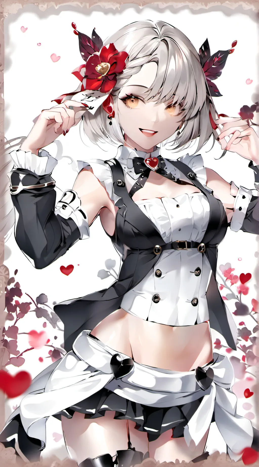 ai character: Fleur background