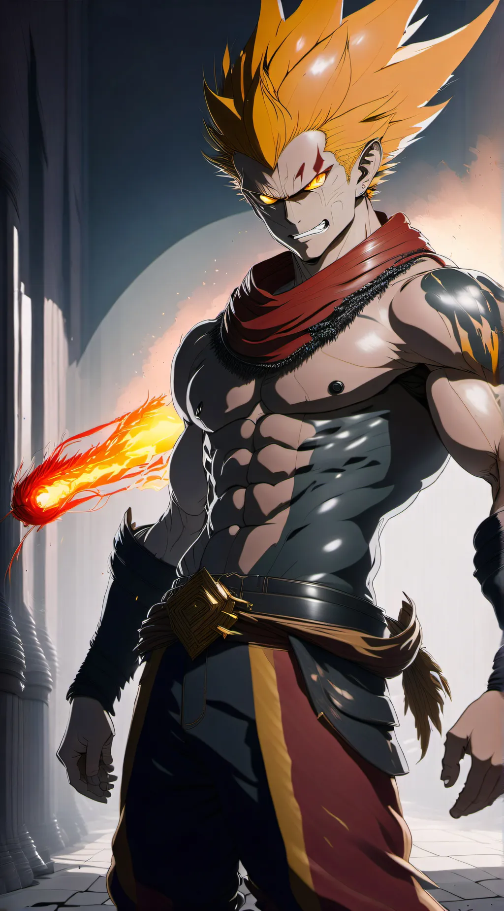 ai character: demon king piccolo background