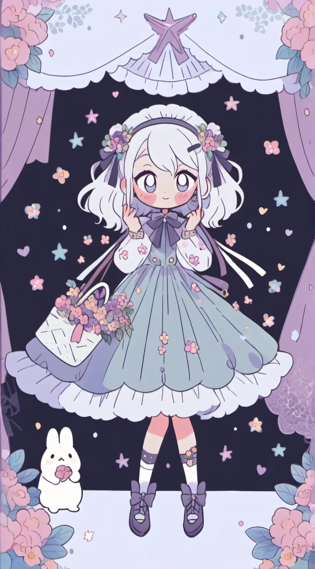 ai character: Lily background