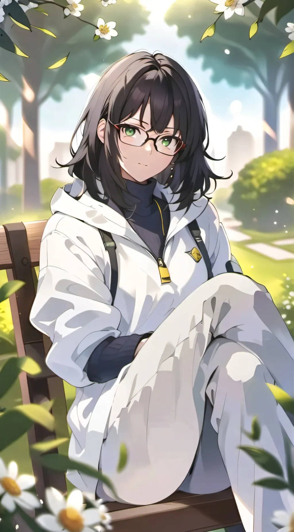 ai character: Lily background