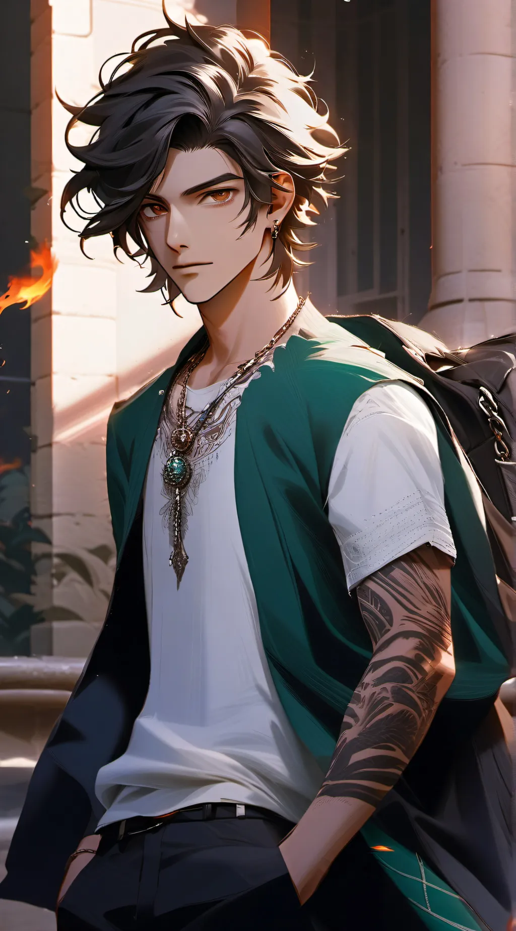 ai character: Dylan background