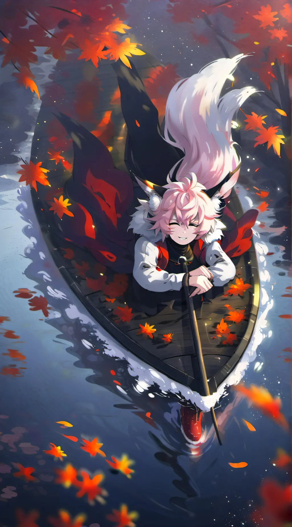 ai character: mha vs one piece background