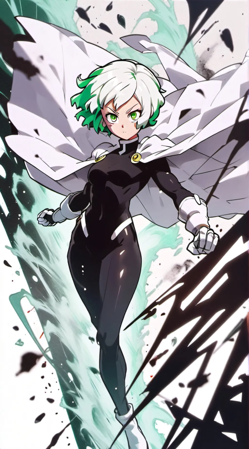 ai character: tatsumaki  background