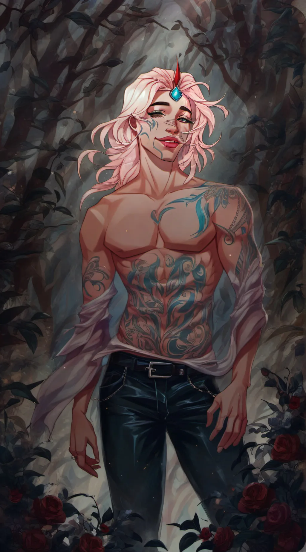 ai character: Andrew overkill background