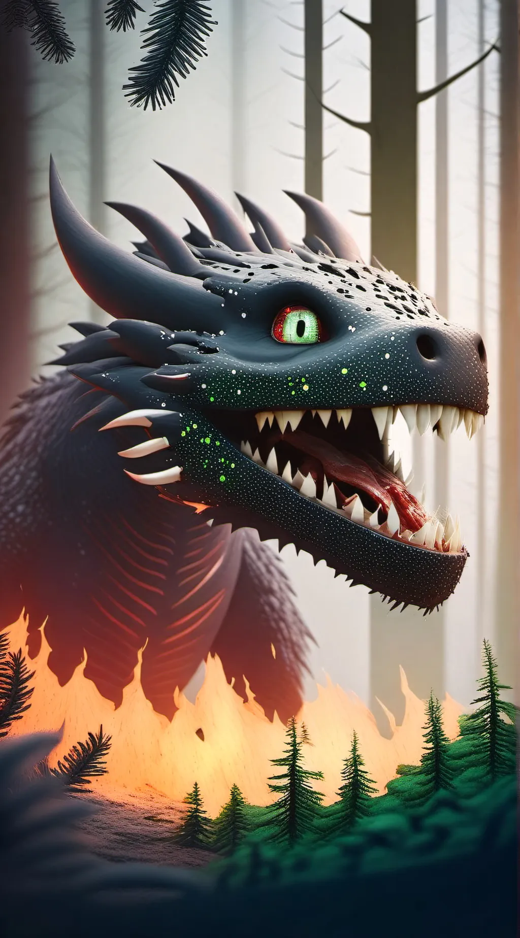 ai character: Toothless background