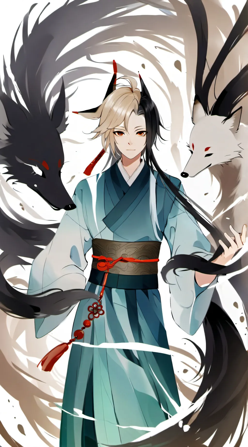 ai character: nine tails family  background