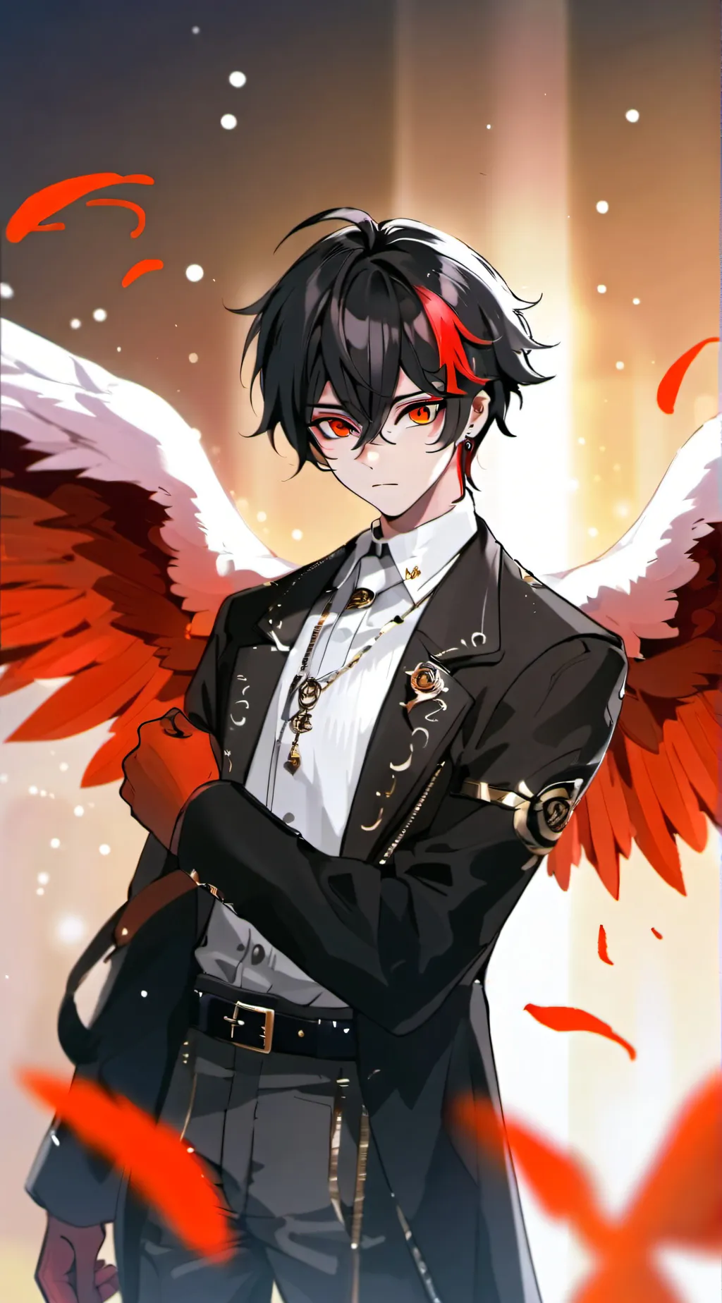 ai character: Ash background