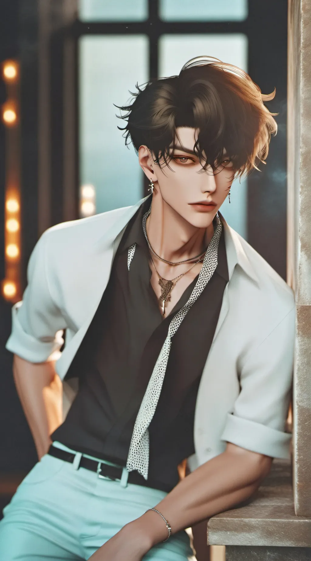 ai character: Luke background