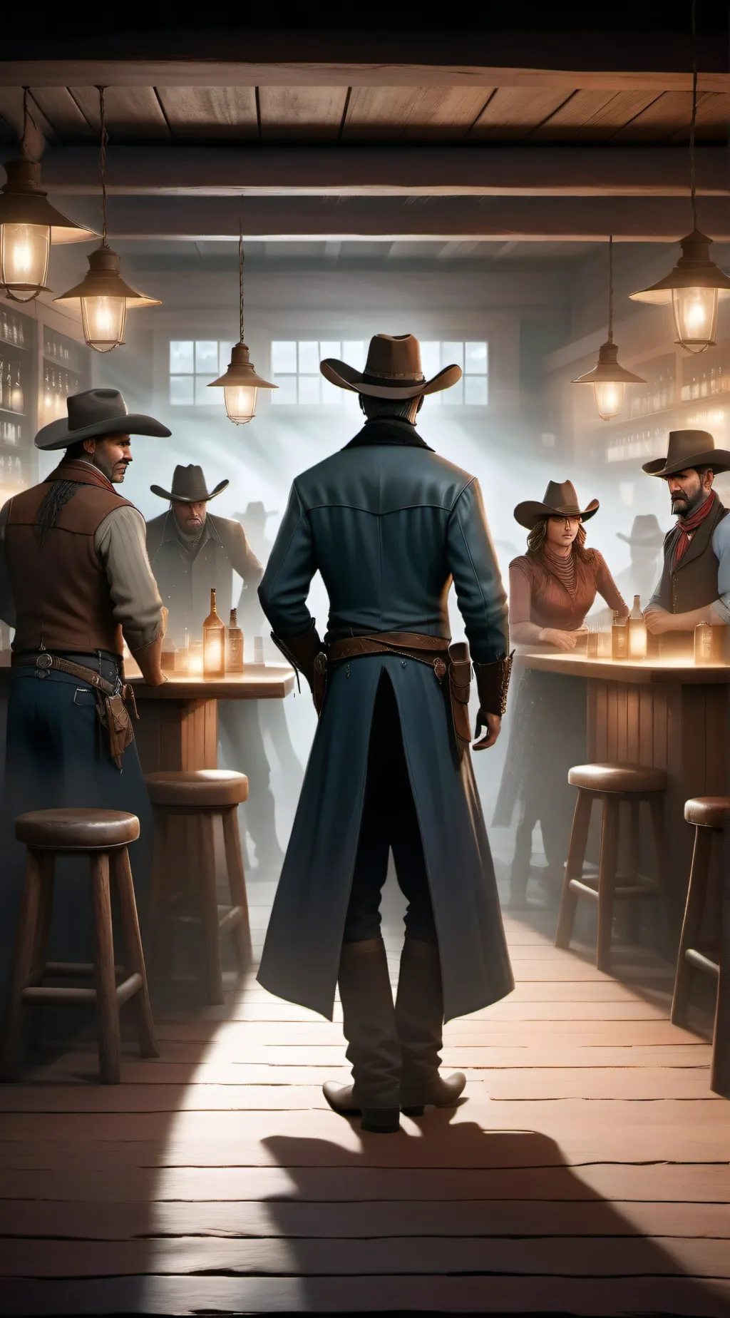 ai character: Rdr 2 gang mark 2 background