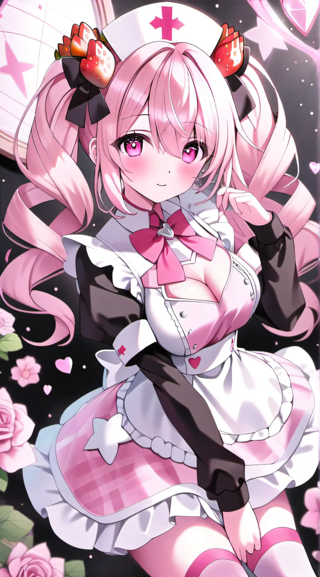 ai character: War Nurse  background