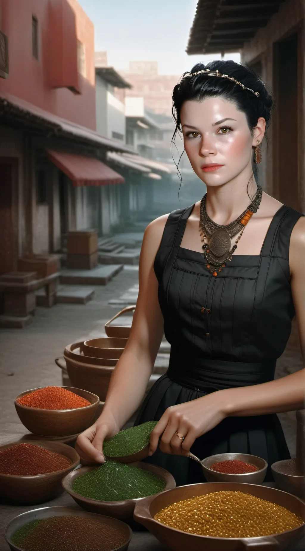 ai character: Lady Lustre background