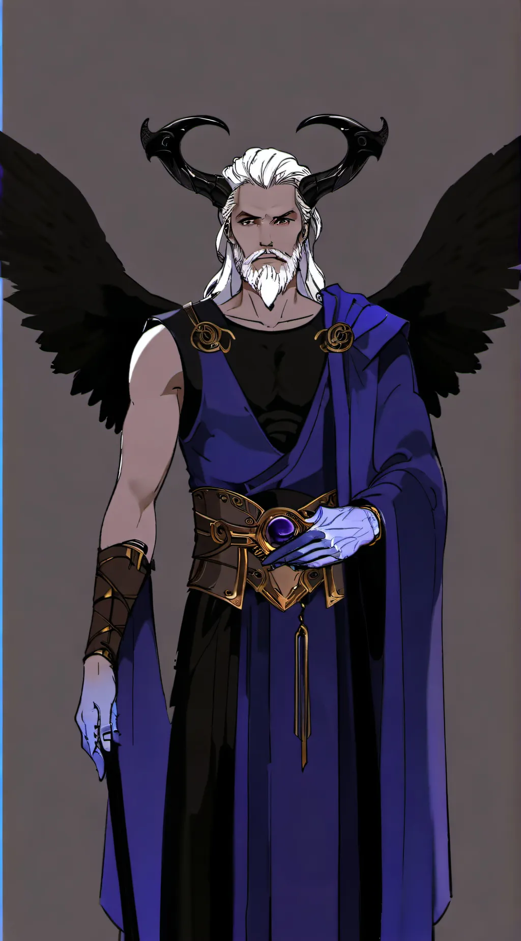 ai character: Hades background
