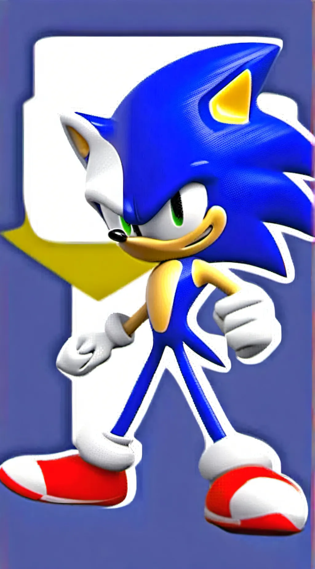 ai character: Sonic background