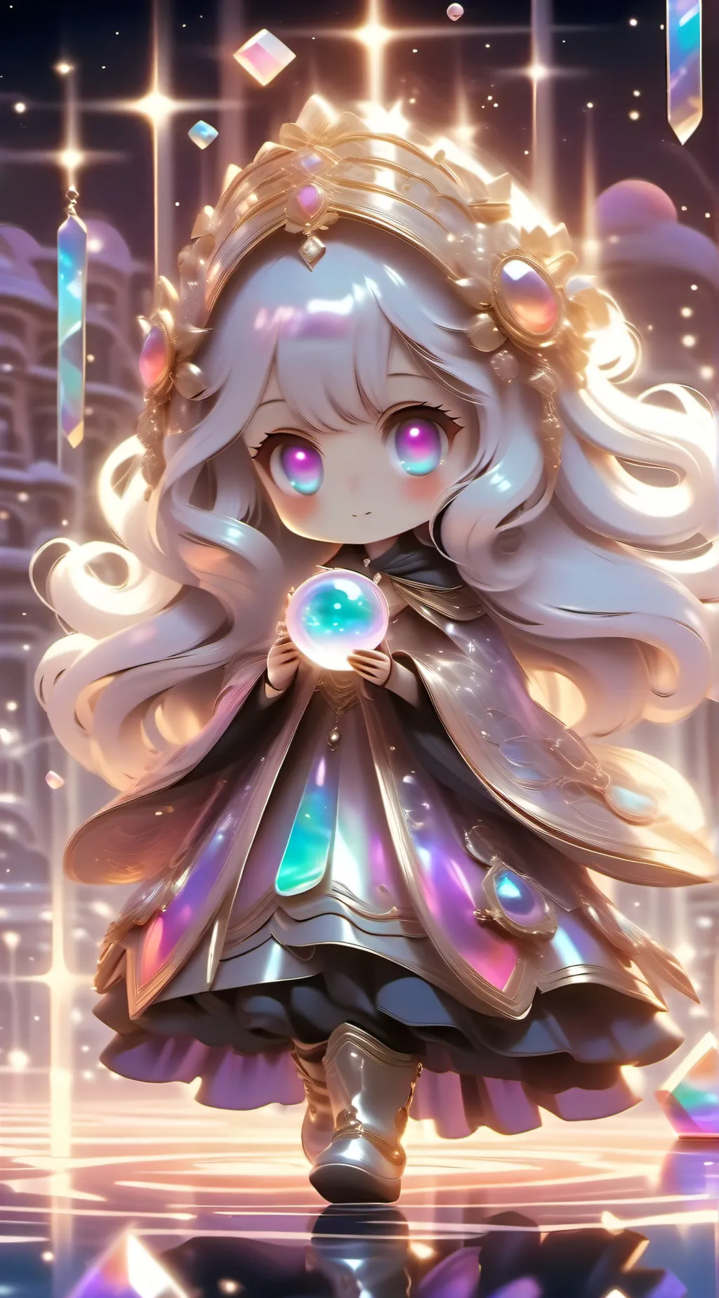 ai character: angel background