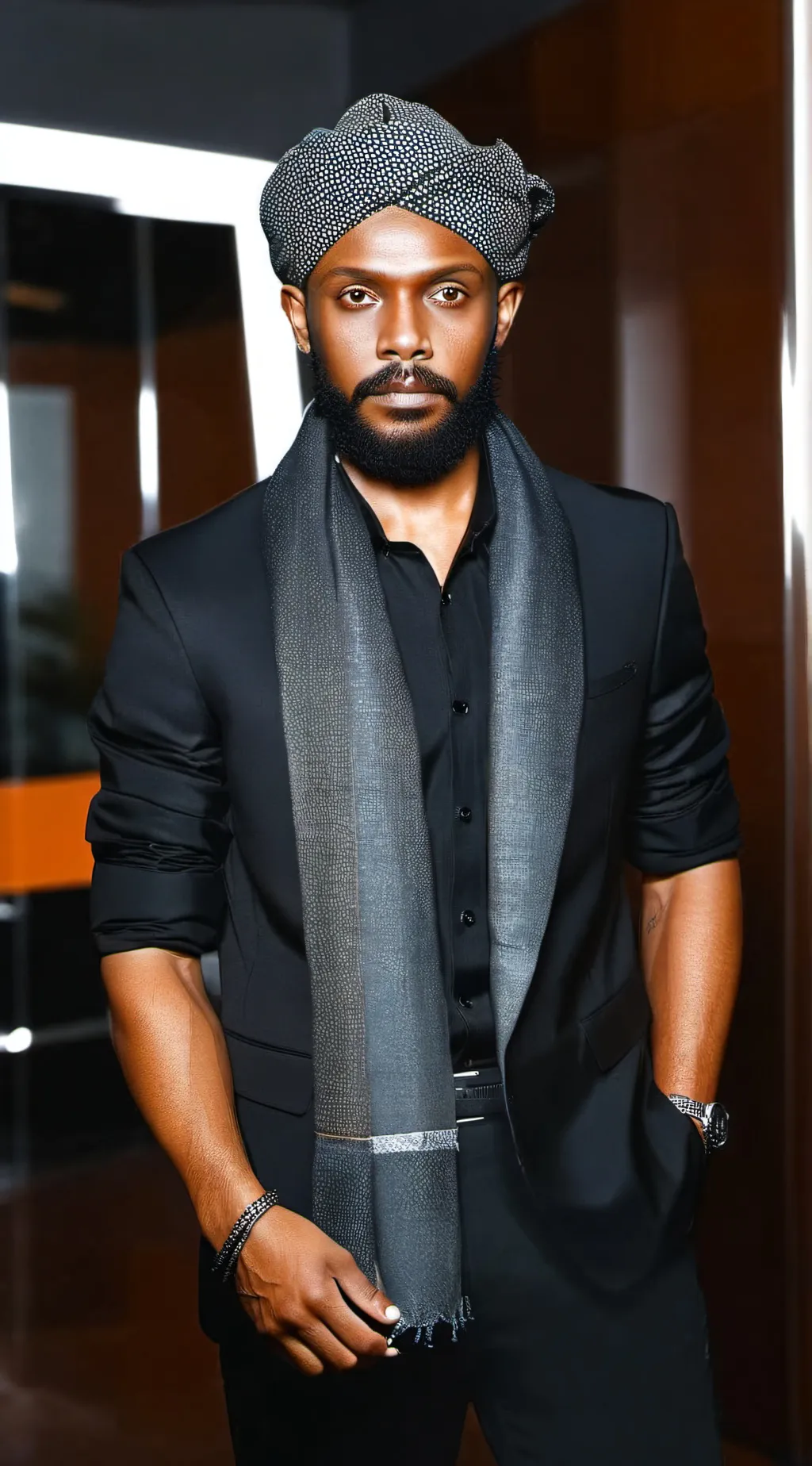 ai character: KENDRICK LAMAR background