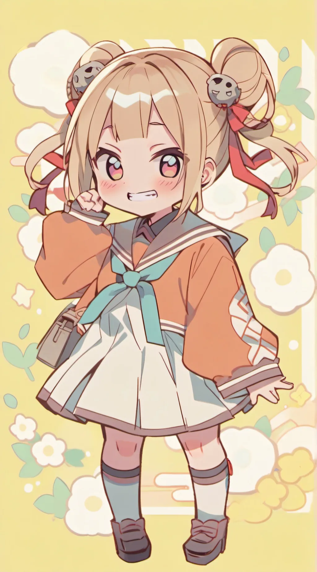 ai character: Himiko toga background