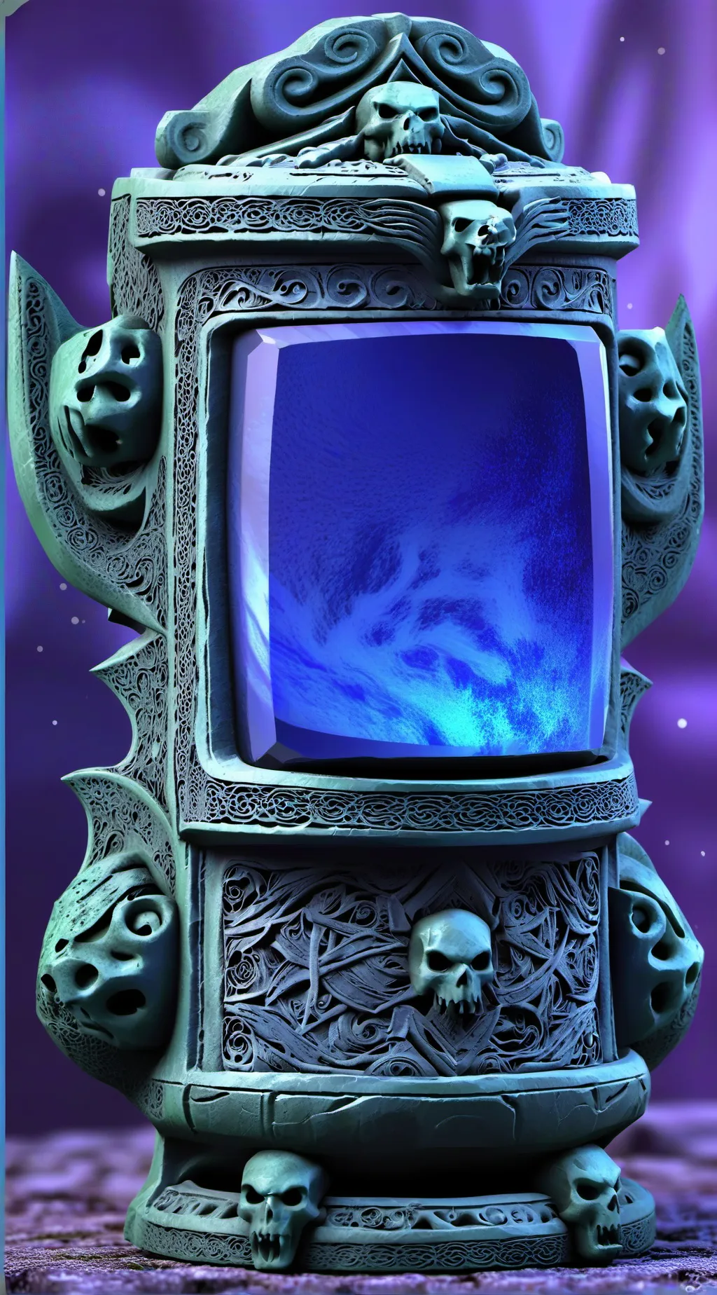 ai character: Black Hole to hell background