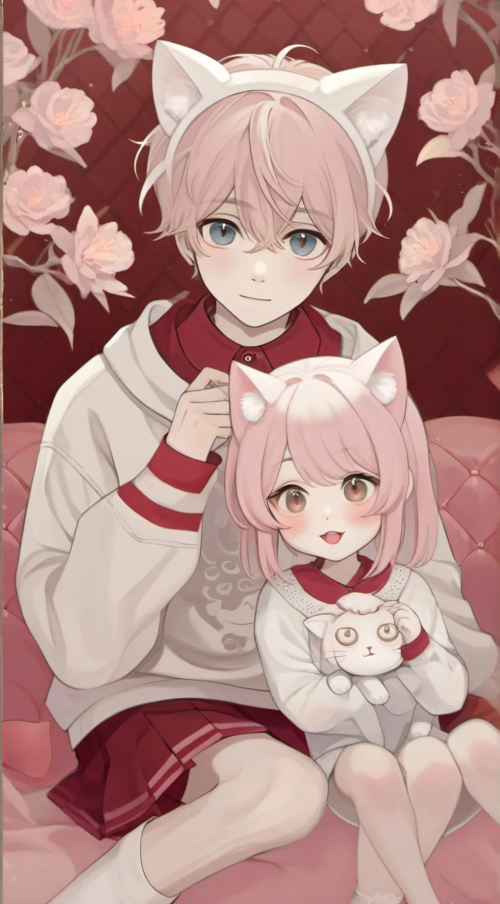 ai character: kiki and lala background