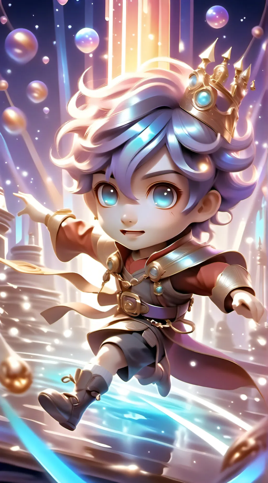 ai character: Maxwell  background