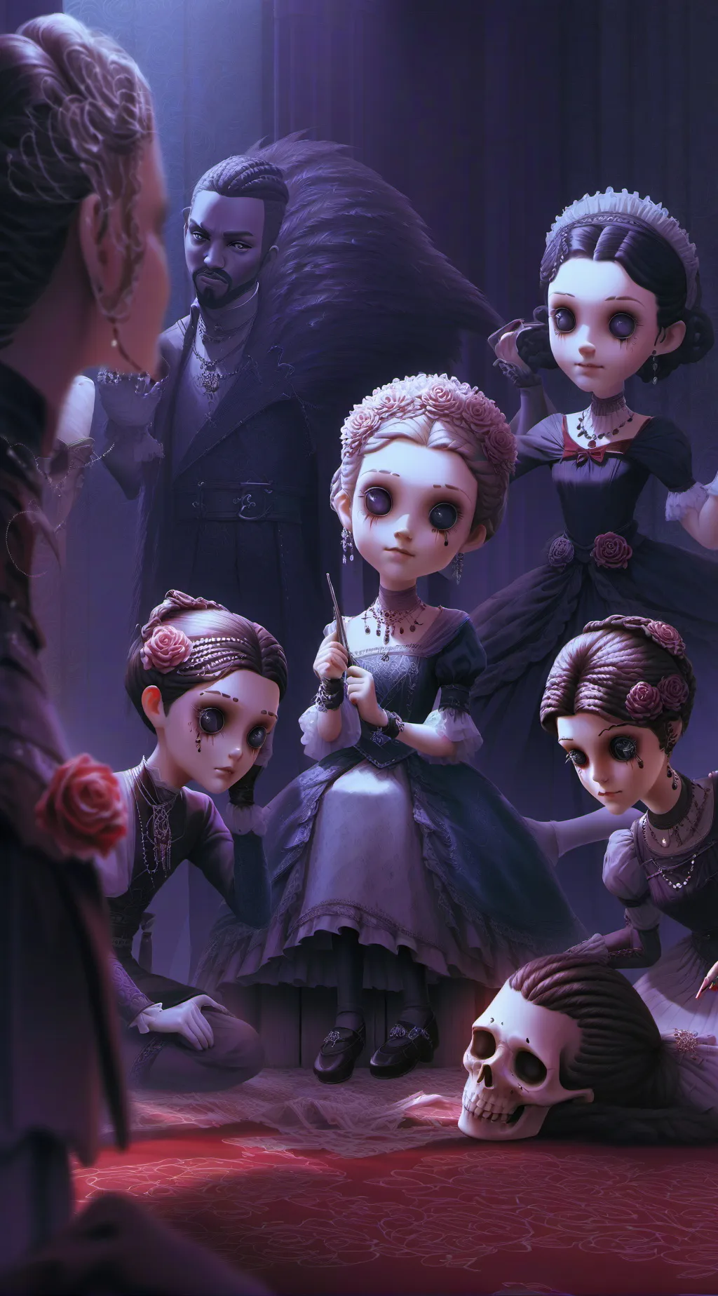 ai character: Mha hybrids background