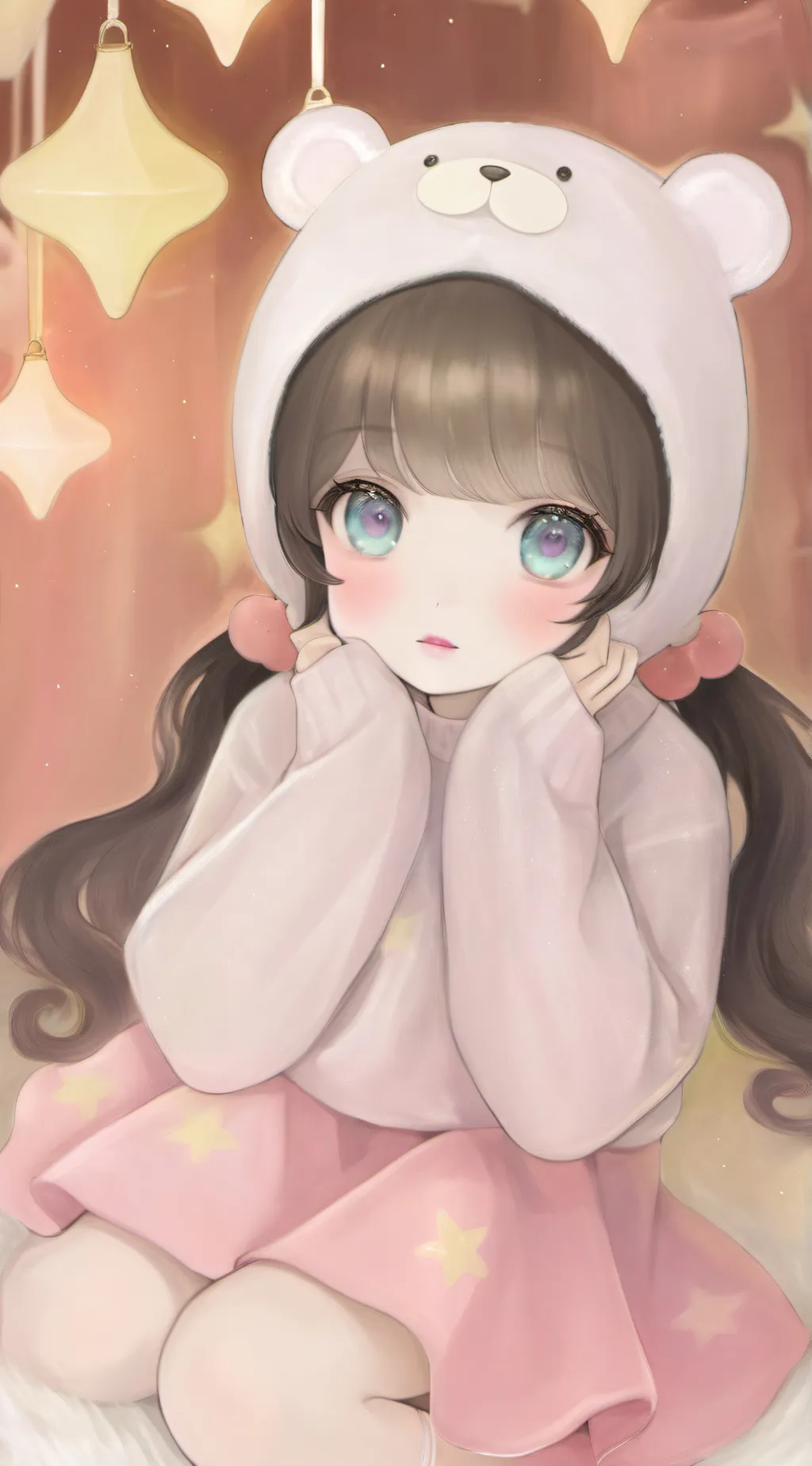 ai character: luna background