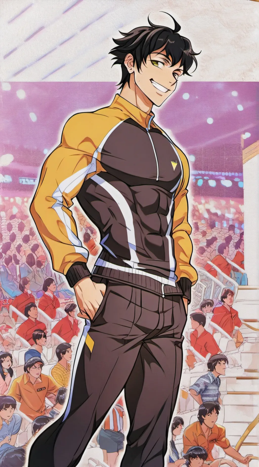 ai character: Sero background