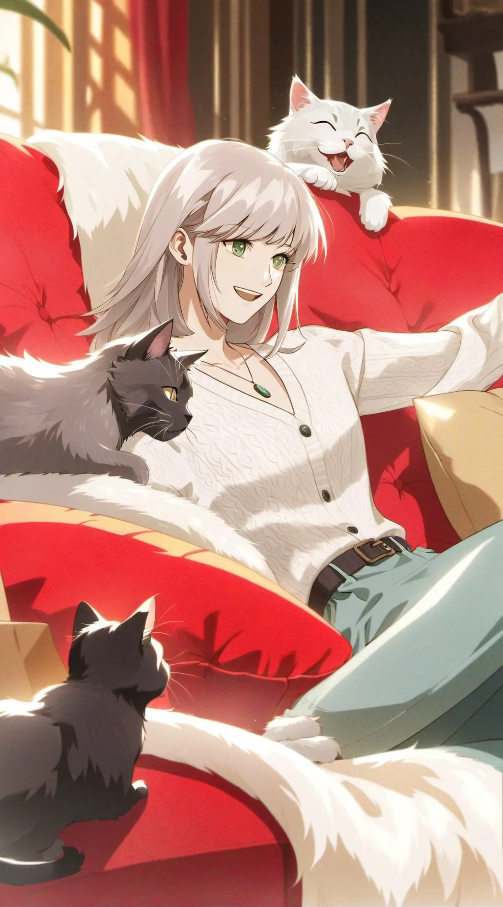 ai character: andrea background