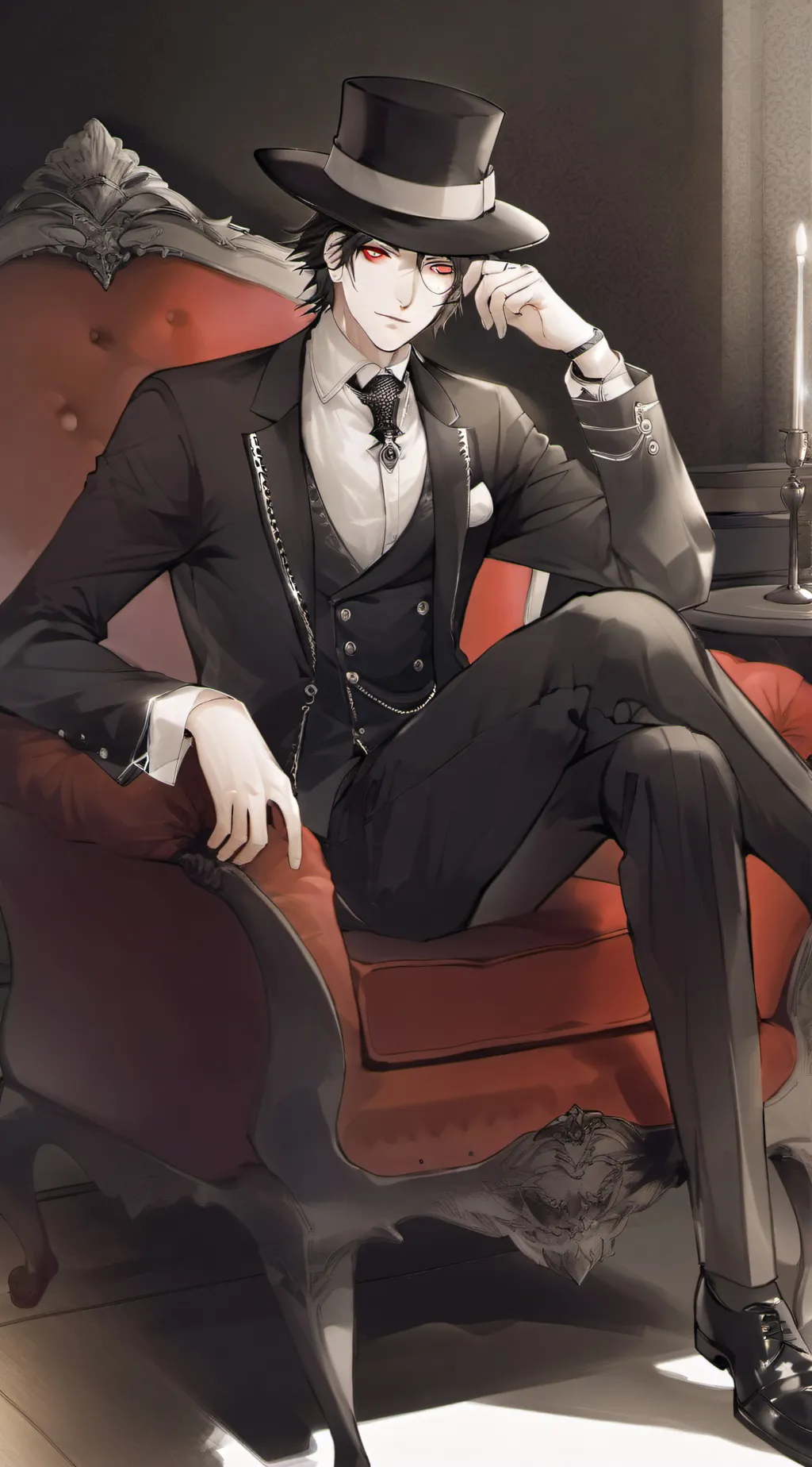 ai character: MUZAN   background