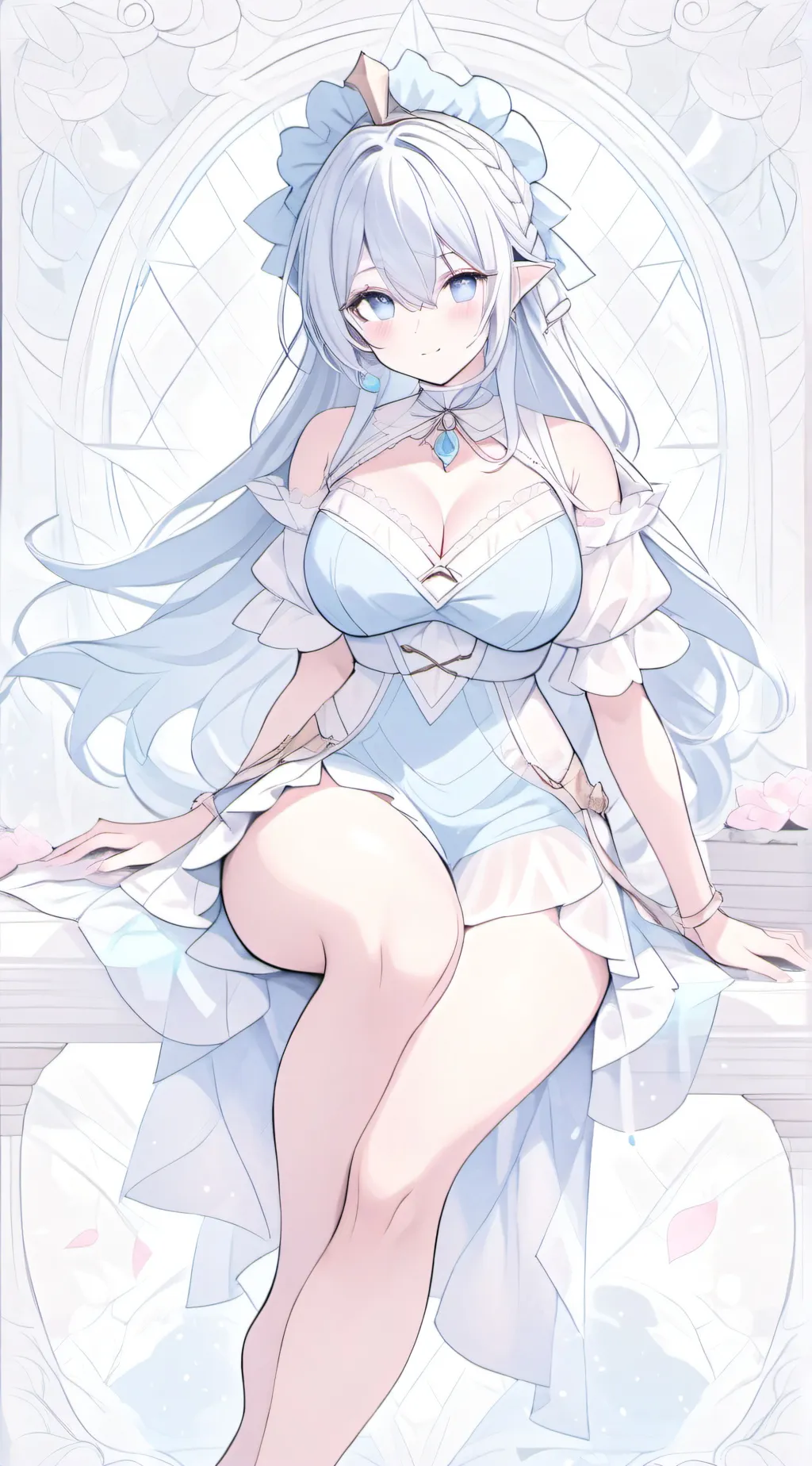 ai character: Lumina background