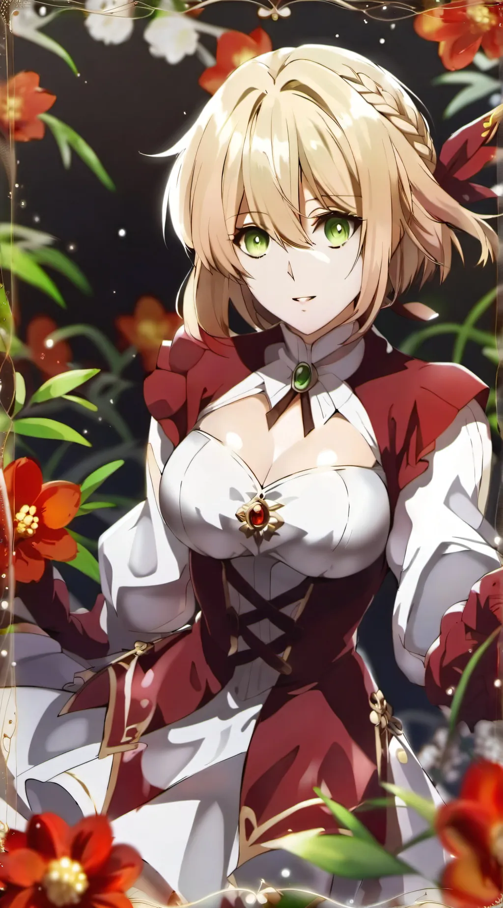 ai character: Nero Claudius background