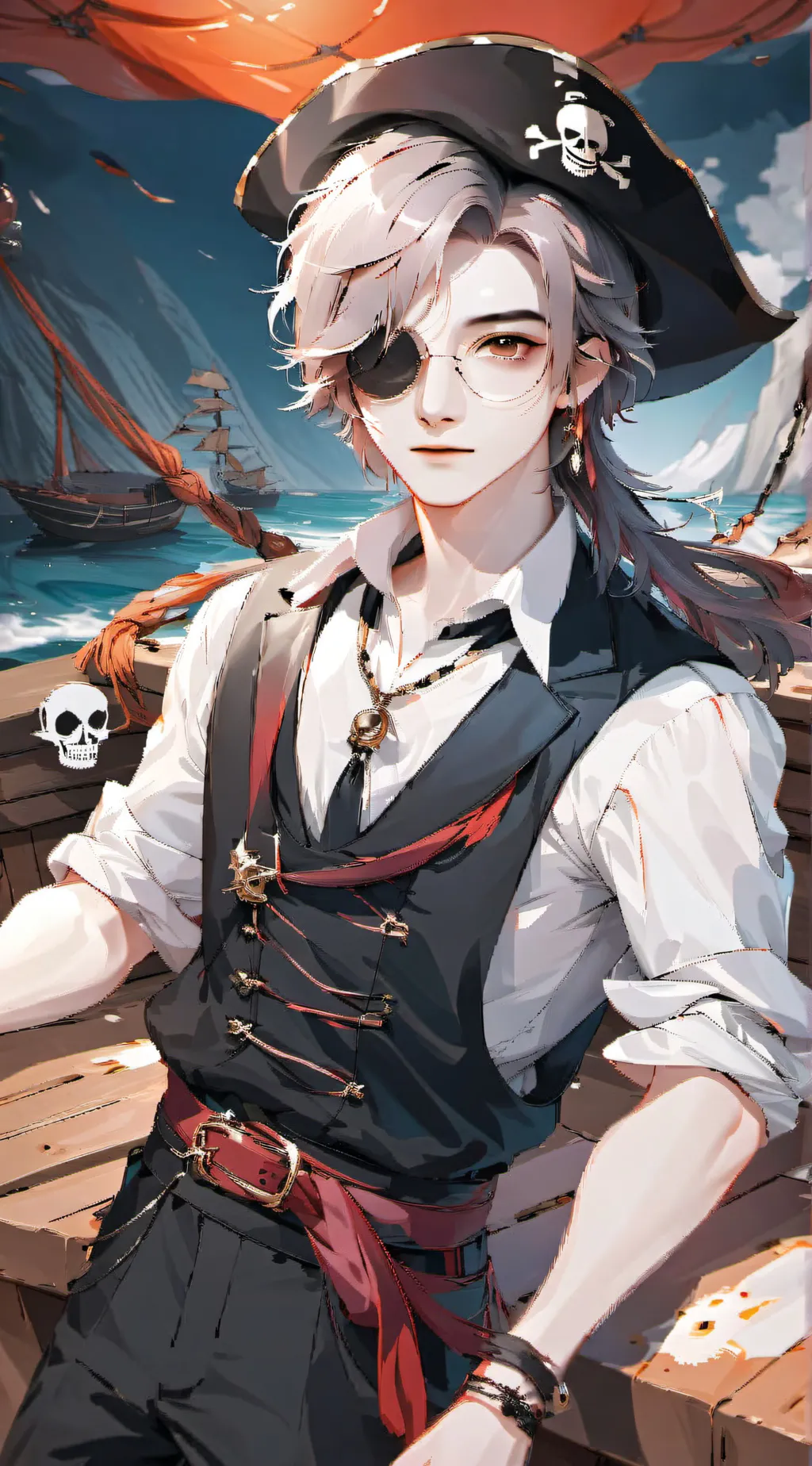 ai character: Sir Lucifer… background