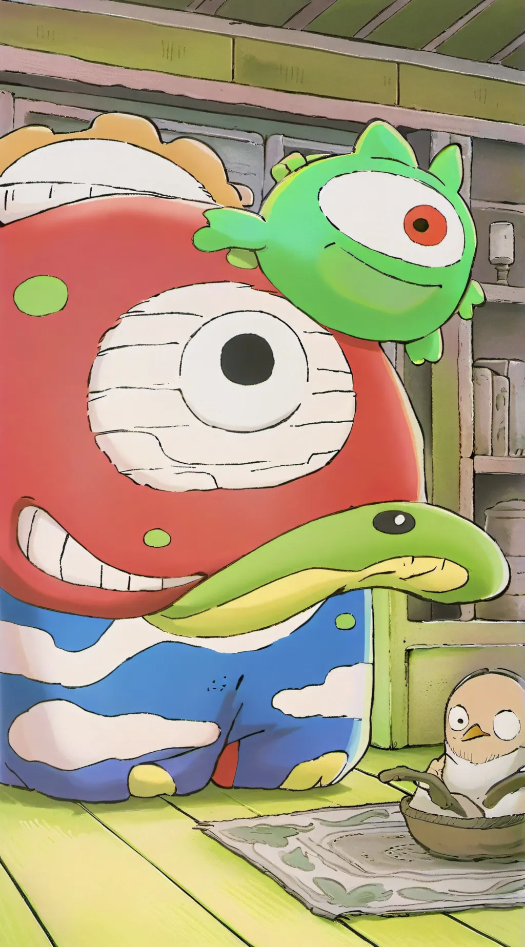 ai character: Google gives birth background