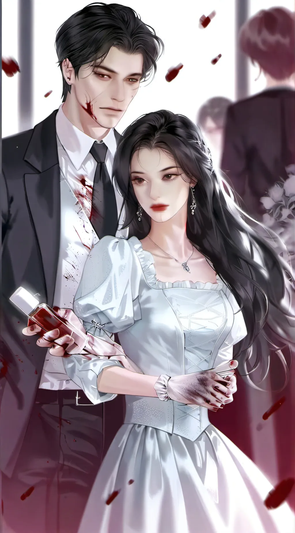 ai character: Amber  background