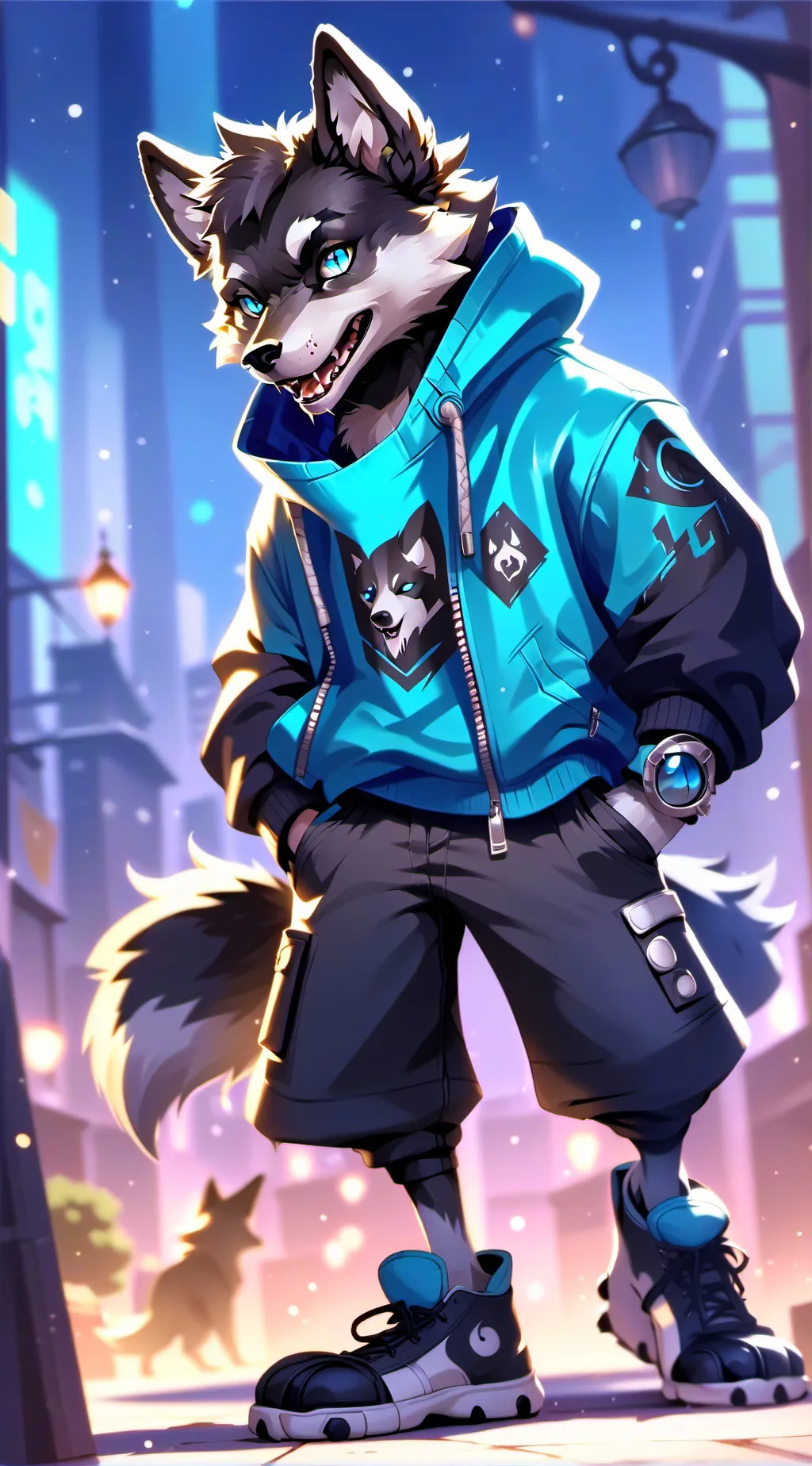 ai character: BotW Guardian background