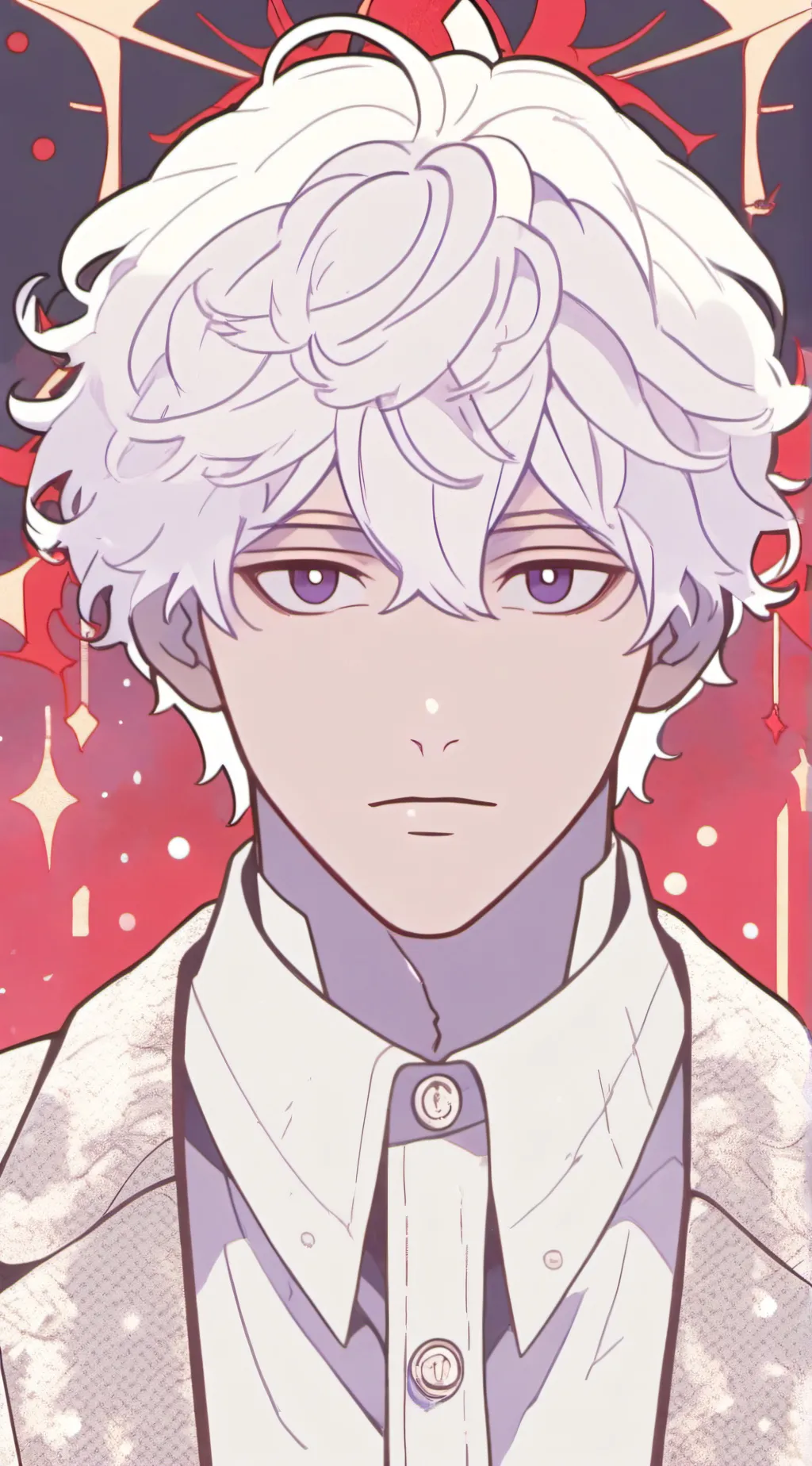 ai character: Andrew..  background