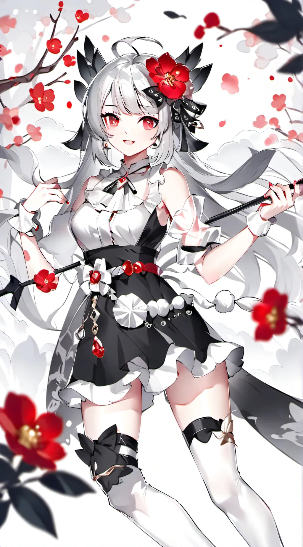 ai character: lily background
