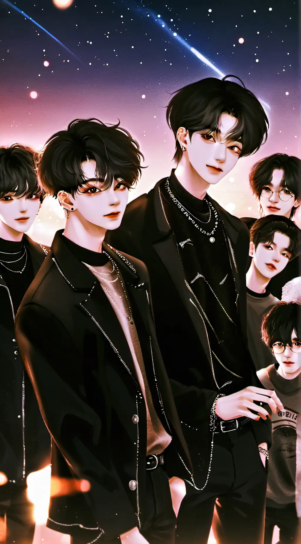 ai character: skz background