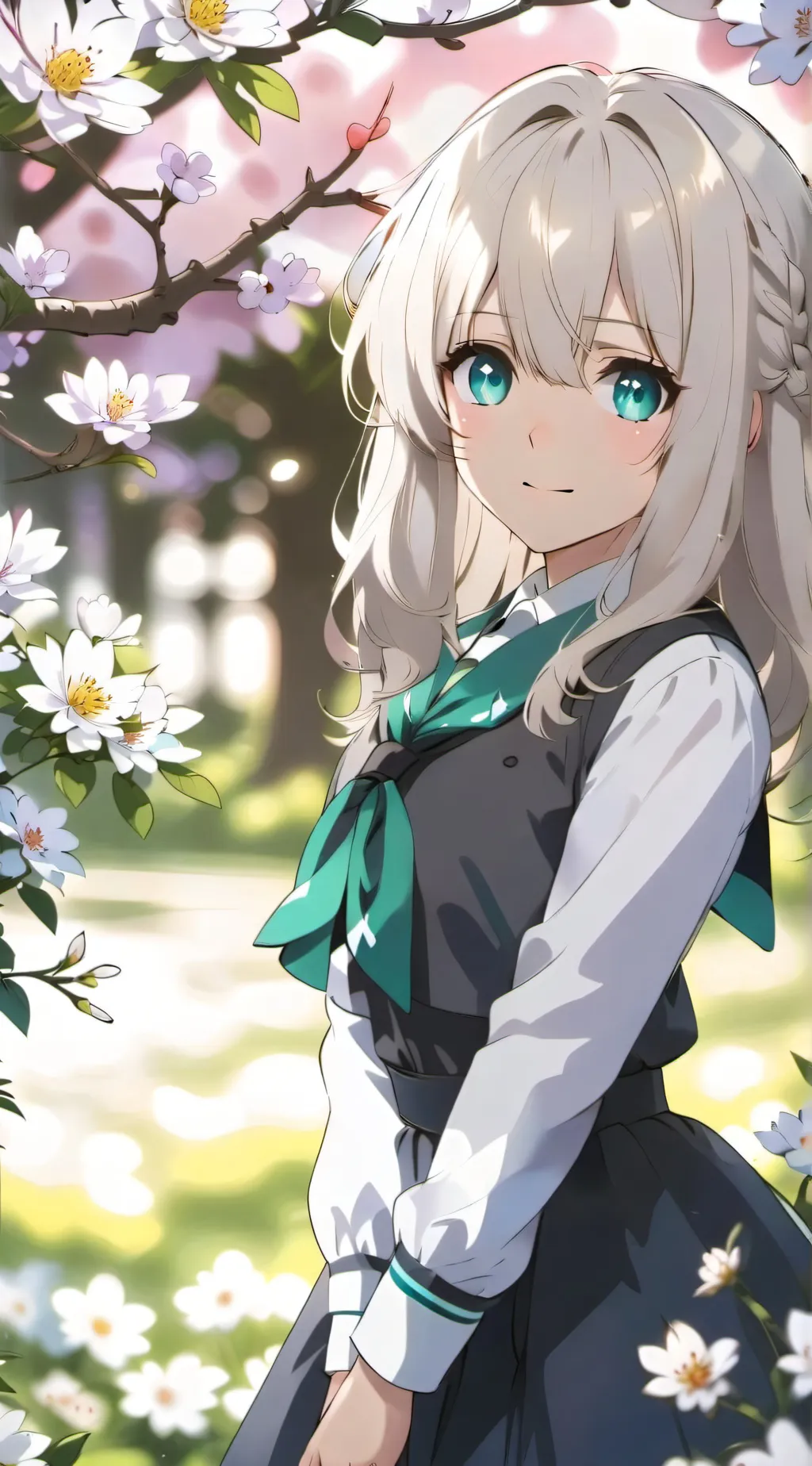 ai character: Asaki-san  background