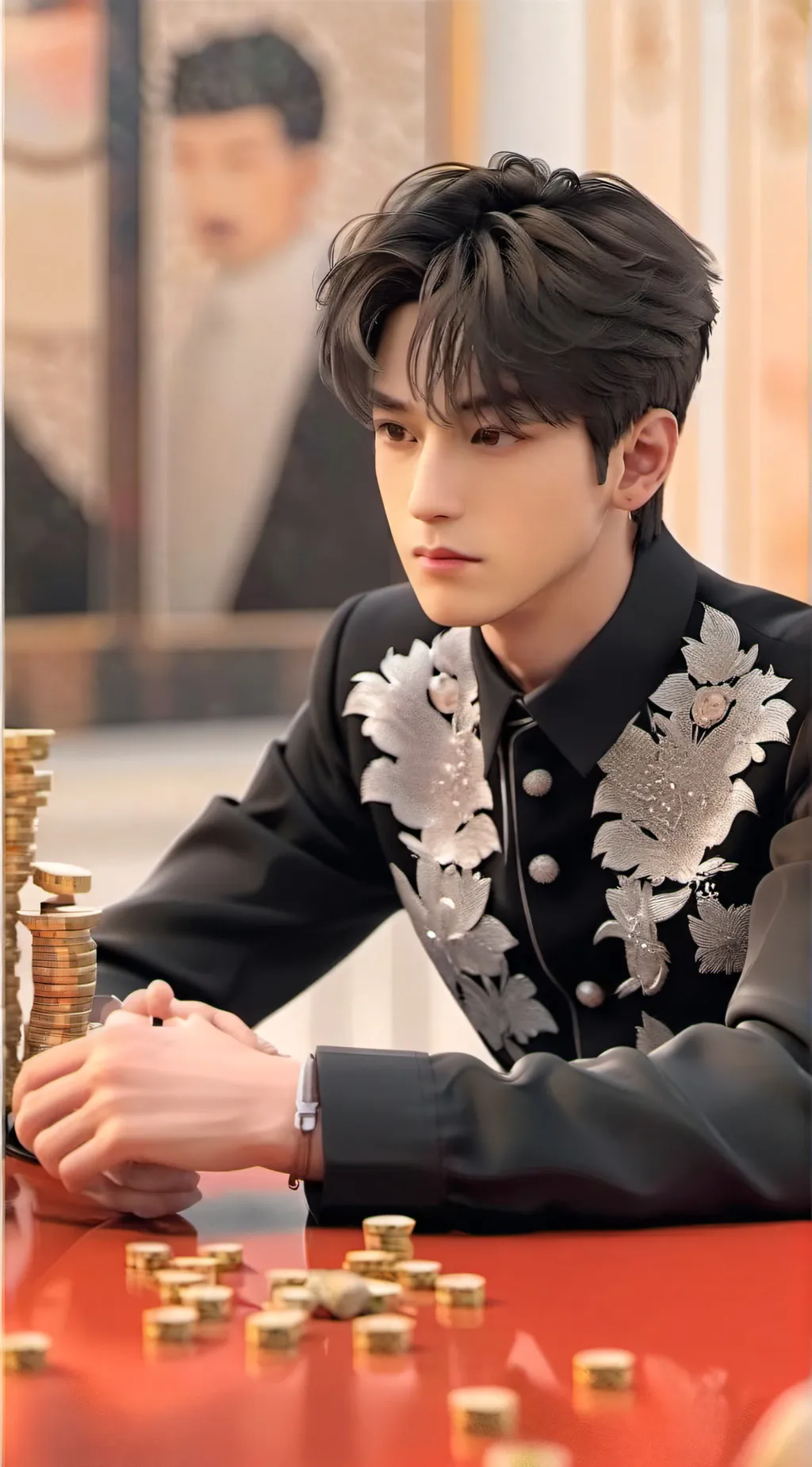 ai character: Mingyu background