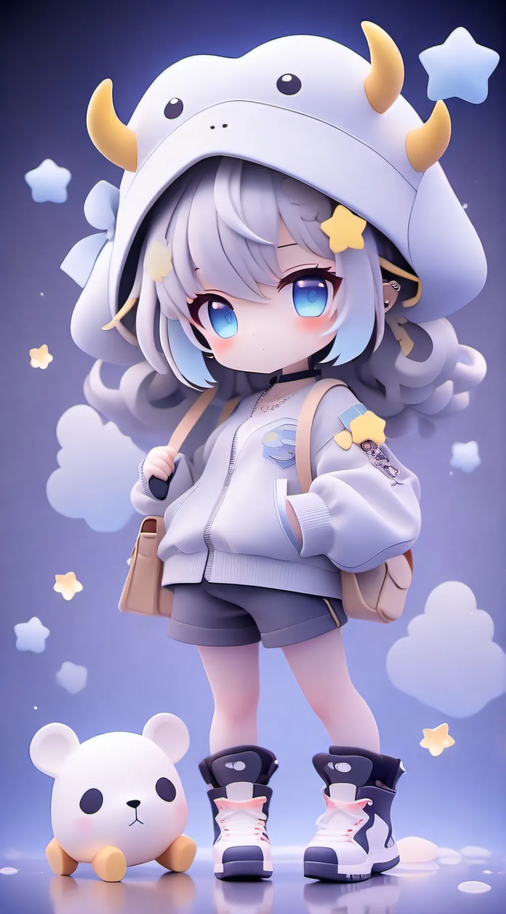 ai character: Club…or a bar…. background