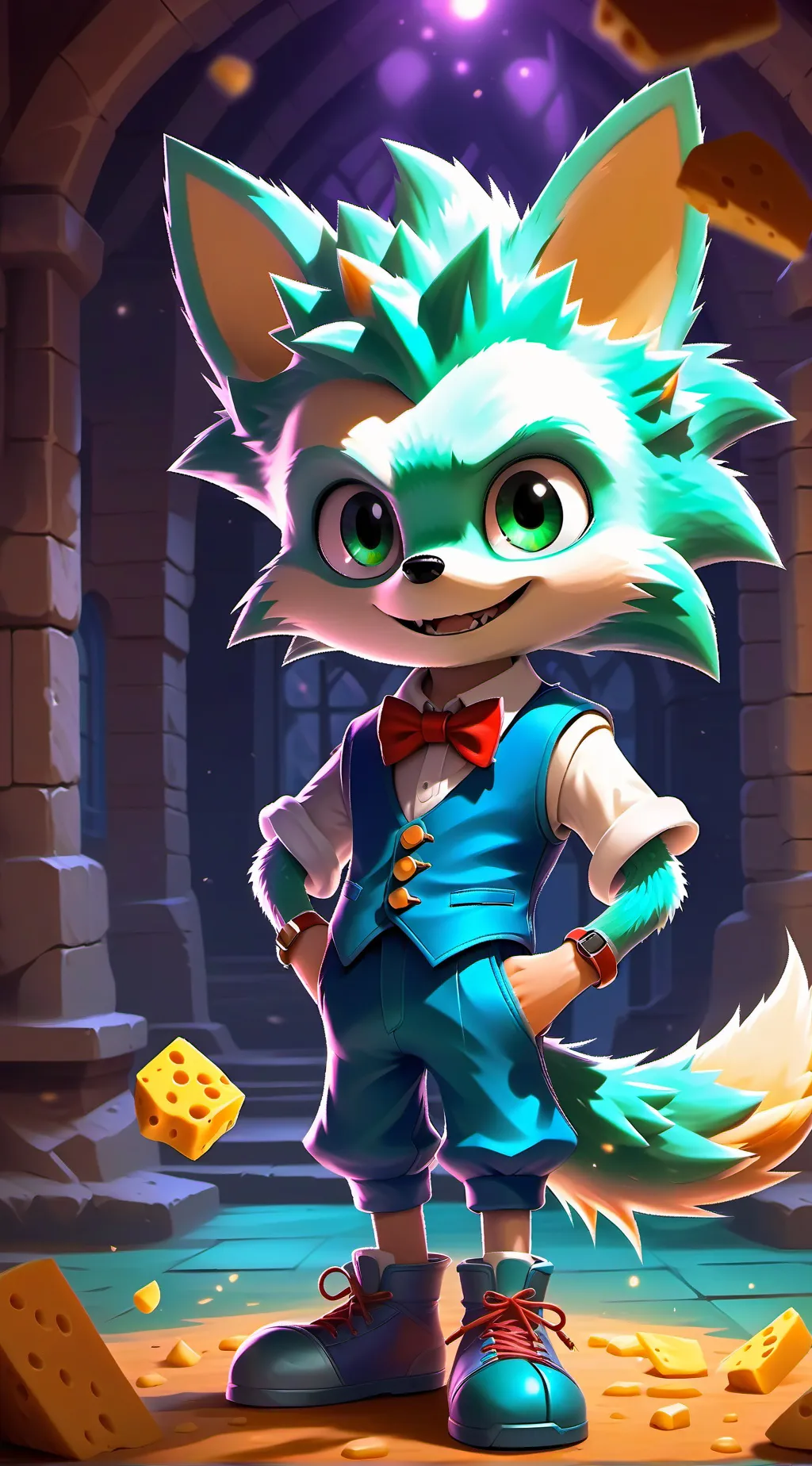 ai character: David and more background