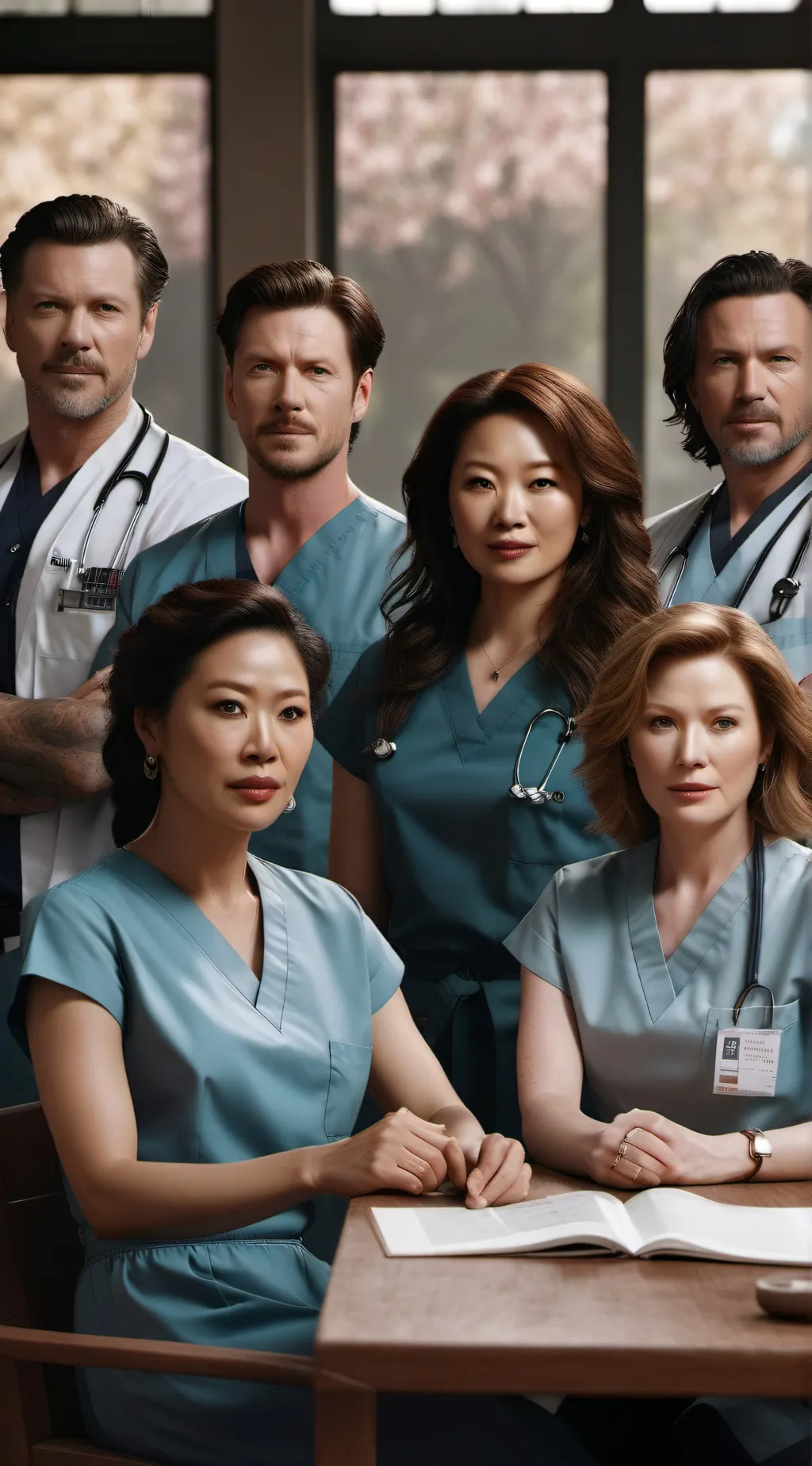 ai character: Greys anatomy background