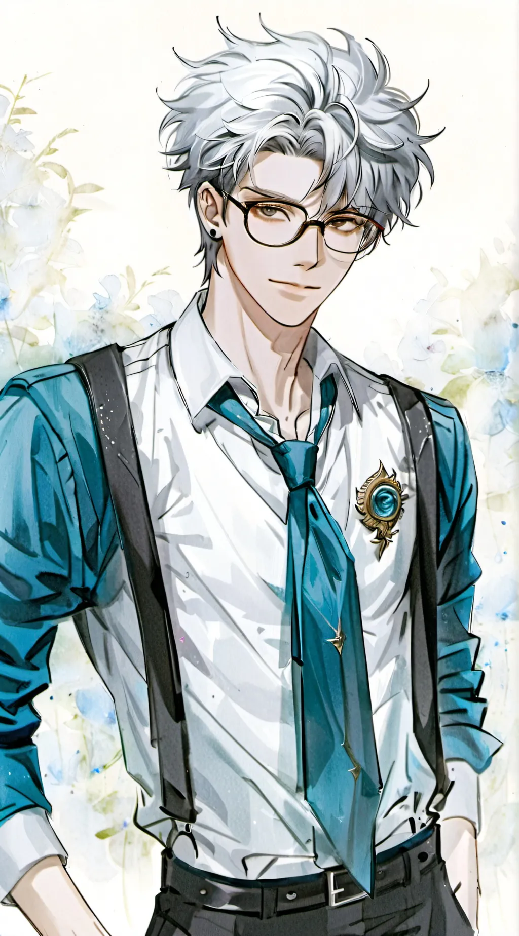 ai character: Oliver background